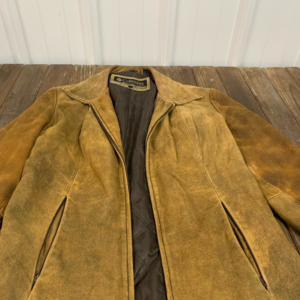 Columbia Women’s  Brown Leather Jacket
